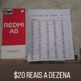 RIFA APARELHO LACRADO XAIOME 64 GB 20 REAIS A DEZENA
