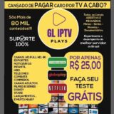 IPTV $25,00 3 HORAS DE TESTE GRÁTIS.