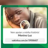 Rifa Solidariedade Menino  Luz. África Moçambique