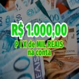 rifa valendo 1000 reais no pix