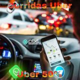 Corridas Uber 50%