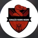 Coração Rubro Negro ❤️🖤🇦🇴