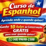 Curso e 10 aulas de conversação grátis