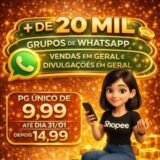 🔥9,99 Lista + de 20mil grupos de whatsapp🔥